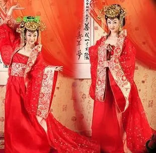Princess Fairy Clothes Tang Suit Hanfu Costume Dress Chinese ancient costume Traditional Costume Dress