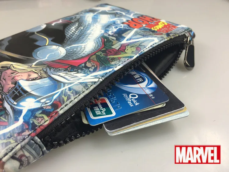 DC-Marvel-Comics-Pencil-Wallets-Avengers-Hero-Captain-America-Spider-Man-Iron-Man-Rectangle-Long-Pencil