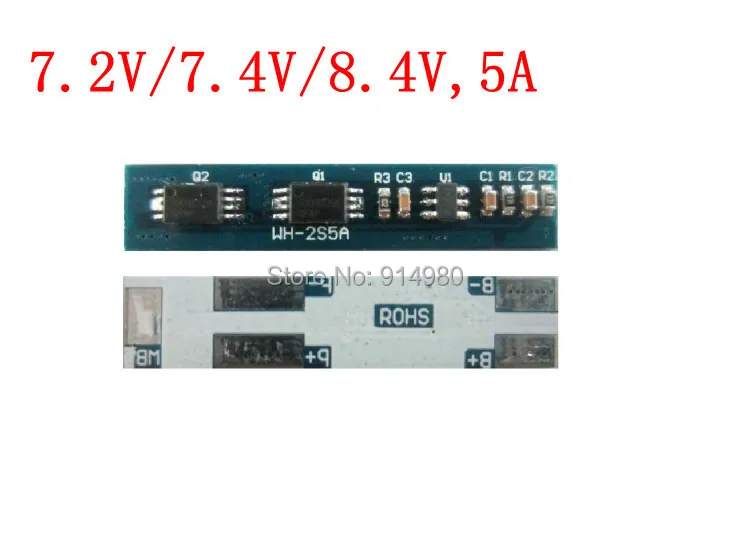 2 string 7 2V 7 4V 8 4V lithium font b battery b font protection board