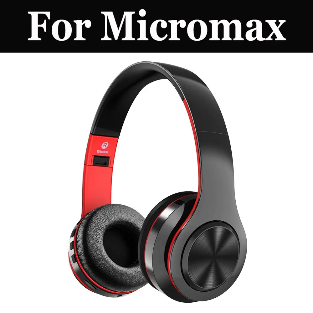 Bluetooth headphone Soft earmuff Headset Stereo With For Micromax Canvas Pace 2 Plus Power Xpress 4G Q454 Q462 5 Lite | Электроника