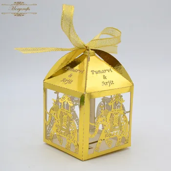 

laser cut elephant cake boxes wholesale gift box wedding from China supplier