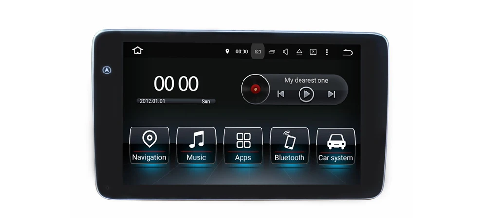 Discount Screen Stereo Android 7.0 up Car GPS Navi Map For Mecerdes Benz ML 2012~2015 NTG Original Style Multimedia Player Auto Radio 12