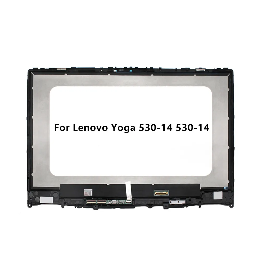 Для LENOVO yoga 530-14IKB yoga 530-14 ЖК-дисплей с сенсорным экраном дигитайзер FHD сборка+ рамка