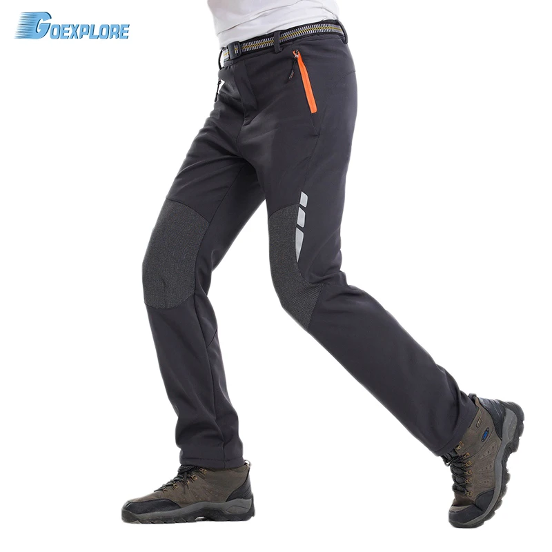 Goexplore Softshell Pants Men Winter 