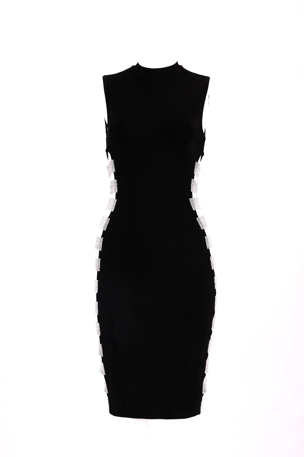 Высокое качество новое летнее женское платье с воротником и пайетками,, черное, розовое Бандажное платье+ костюм
