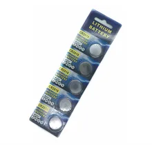 5 pcs CR2016 Baterias Botão Bateria De Lítio de Célula tipo Moeda DL2016 BR2016 CR2016 3 V CR 2016 Para O Relógio de Brinquedo Eletrônico chave Do Carro remoto