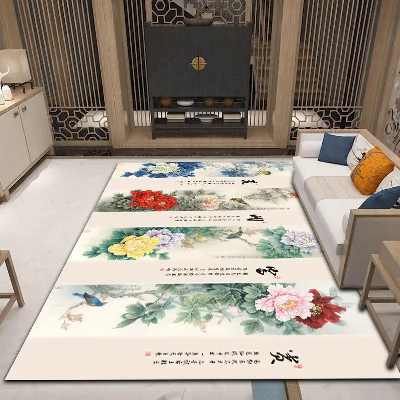 Традиционный китайский напольный ковер для гостиной нескользящий противообрастающий большой моющийся ковер для спальни Прямая поставка с фабрики - Цвет: CS-22