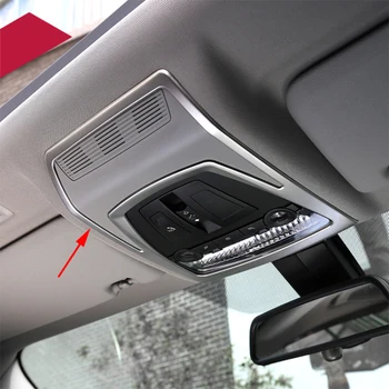 

Chrome plate Stainless Interior Front Reading Lamp Cover Frame Trim For BMW 5 Series GT F10 F07 11-16 &X3 F25 11-17&X4 F26 15-17