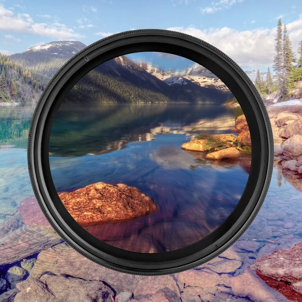 ZOMEi 58mm ND2-ND400 Lens Filter Slim ND Filter Optical Glass for Camera