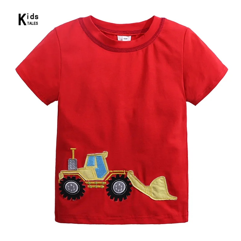 

Fashion Summer Children Clothes T-Shirt Tops Kids Costume For 1 2 3 4 5 Year Old Girls And Boys Short Sleeve Clothes