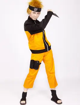 

Anime Naruto Shippuden Uzumaki Halloween Japanese manga Costumes men boys