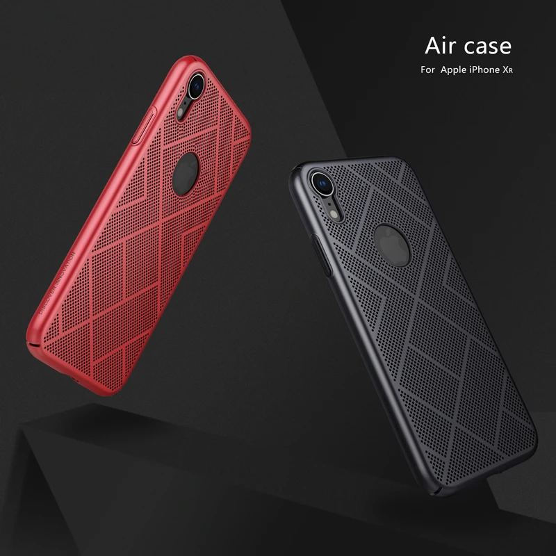 

For iPhone XR Case Cover NILLKIN Pc Air Case For Apple iPhone XR Fitted Cases Heat Disspation Matte Surface Cover 6.1''