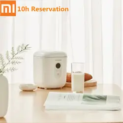 Xiaomi Q плита мини электрическая рисоварка NTC Отопление 10 часов бронирования ЖК-дисплей приготовления риса горшок 1.2L 220 В 300 Вт от Youpin