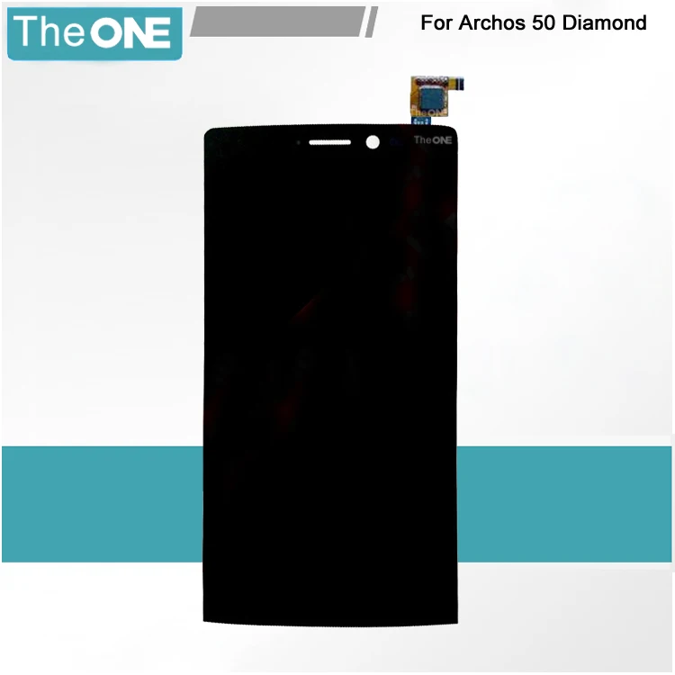 

For Archos 50 Diamond LCD and Touch Screen Assembly Digiziter Replacement for 50 diamond Free Shipping Black