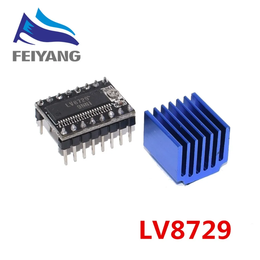 

10PCS Stepper Motor Driver 4-layer Substrate Ultra Quiet Driver LV8729 Driver Support 6V-36V Full Microstep Driver Controll