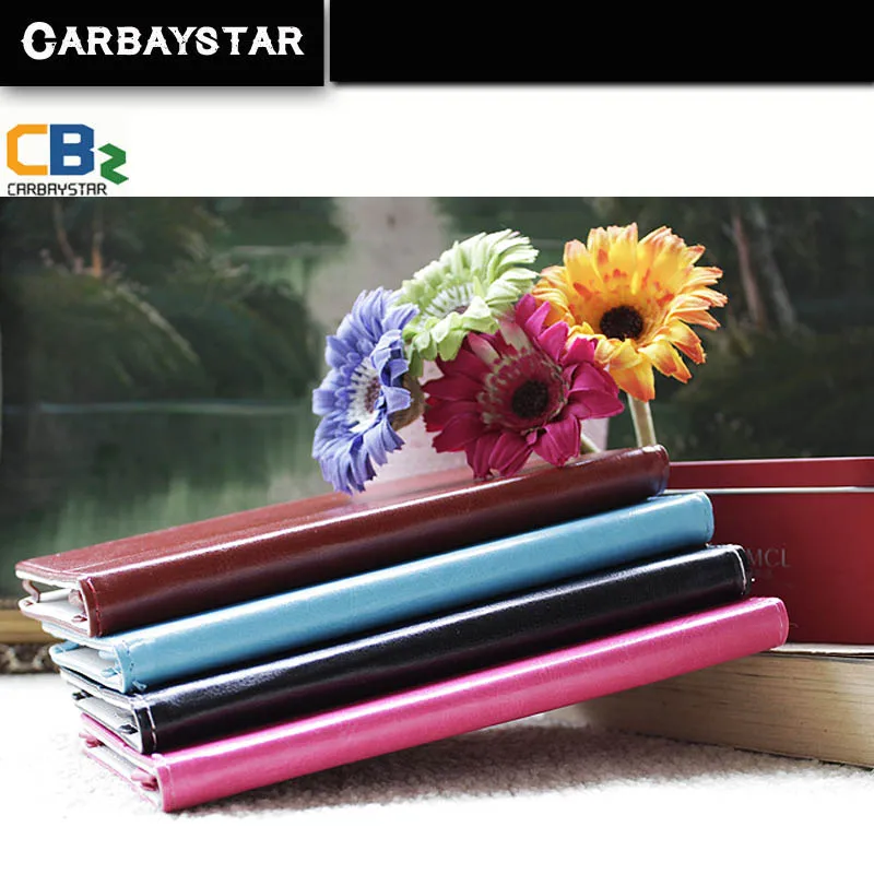 

CARBAYSTAR 7 inch tablet case pu Tablets 7 inch T7 Black Brown Pink Blue color