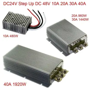 

Converter DC24V Step Up 48V 10A 20A 30A 40A Power Supply Module Waterproof New