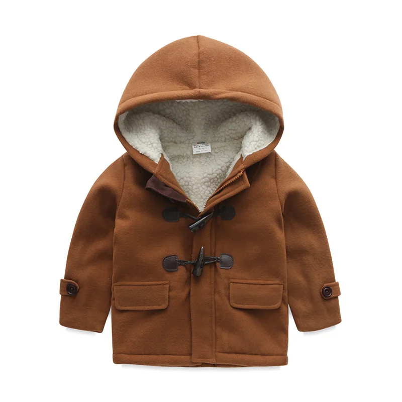 Кнопка для детской одежды, пальто зимнее платье Корейская новая мужская одежда для детей плюс пуховое утепленное пальто для девочек Одежда для маленьких девочек