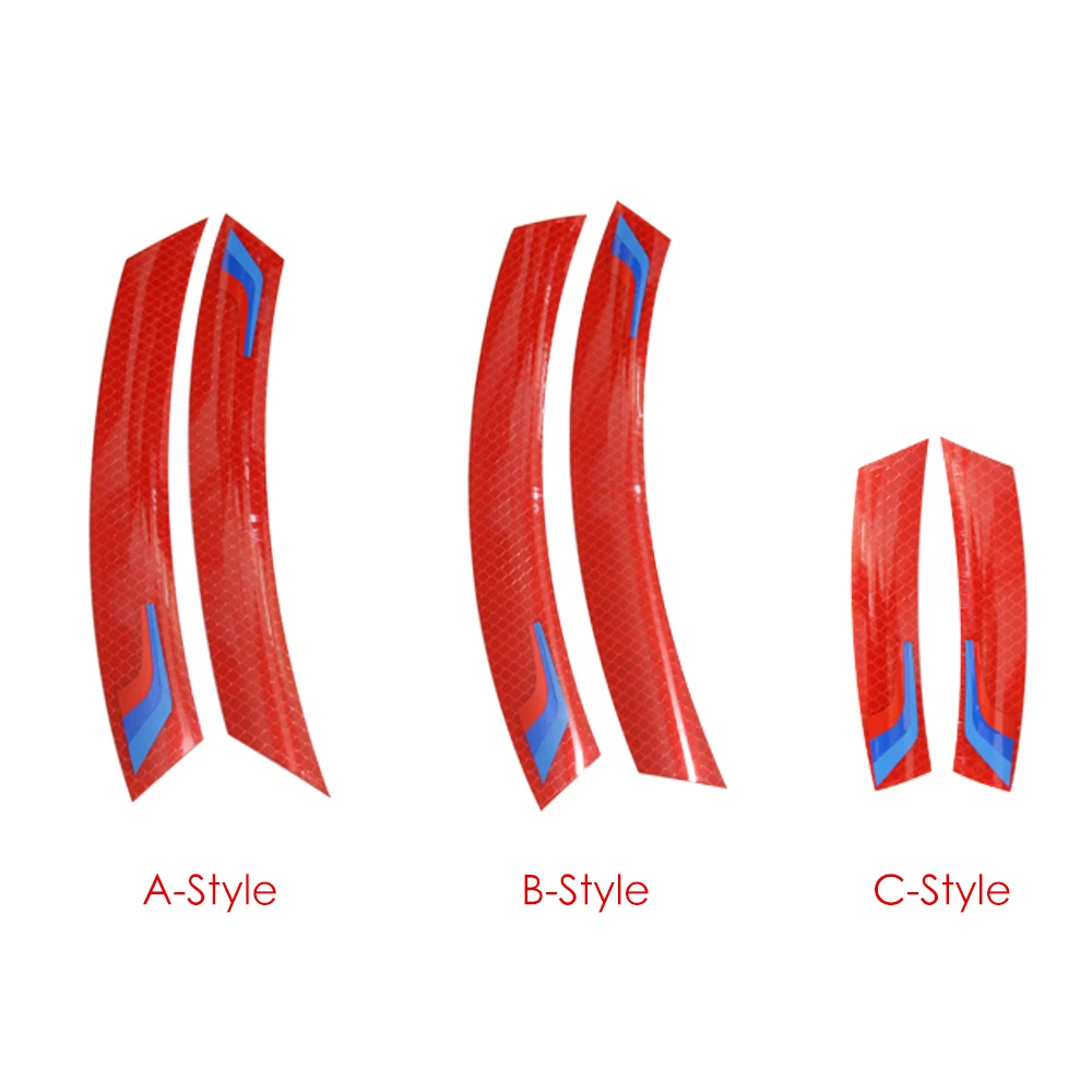 Светоотражающая лента Предупреждающий Знак ступицы колеса для автомобиля анти-столкновения протектор боковой полосы наклейки для BMW e90 e60 e46 f30 f10 f34 X5 f07 f01