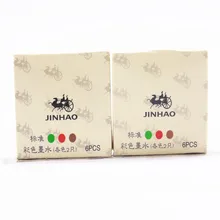 Jinhao 12 шт. разноцветные чернила перьевая ручка новая
