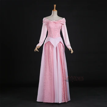 

Athemis Anime Sleeping Beauty Halloween make up dance Cosplay Costume custom made Dress High Quality