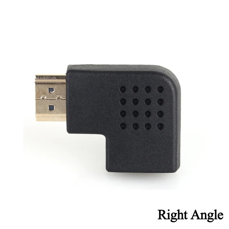 Right HDMI соединитель папа к HDMI Женский адаптер, преобразователь, удлинитель вверх вниз правый левый угол для 1080P HDTV PC HDMI адаптер - Цвет: Right