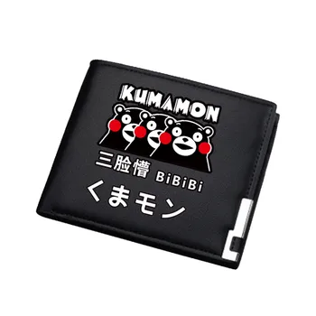

Japanese Mascot Kumamon Kawaii Women Long Purse Pu Leather Wallet Carteira Feminina Cartoon Card Holder Womens Wallets and Purse