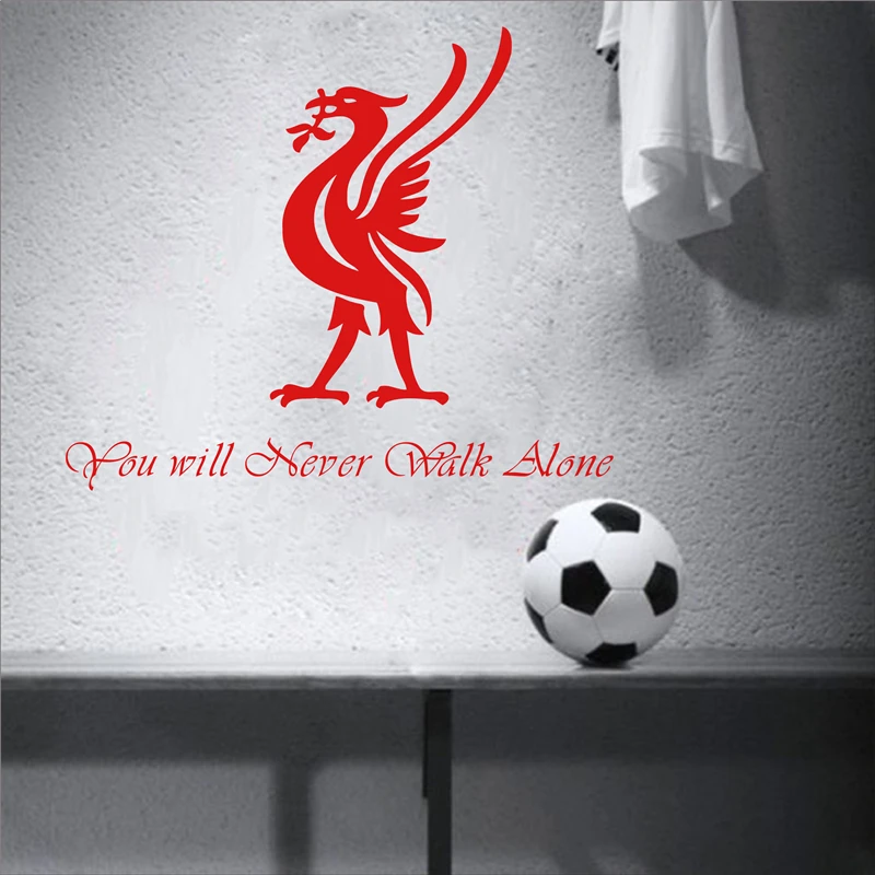 You Will Never Walk Alone Liverpool Wall Sticker