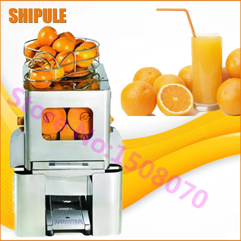 2000E-5 Stainless steel automatic orange juicer machine , electric orange juice extractor , commercial citrus Juicer machine