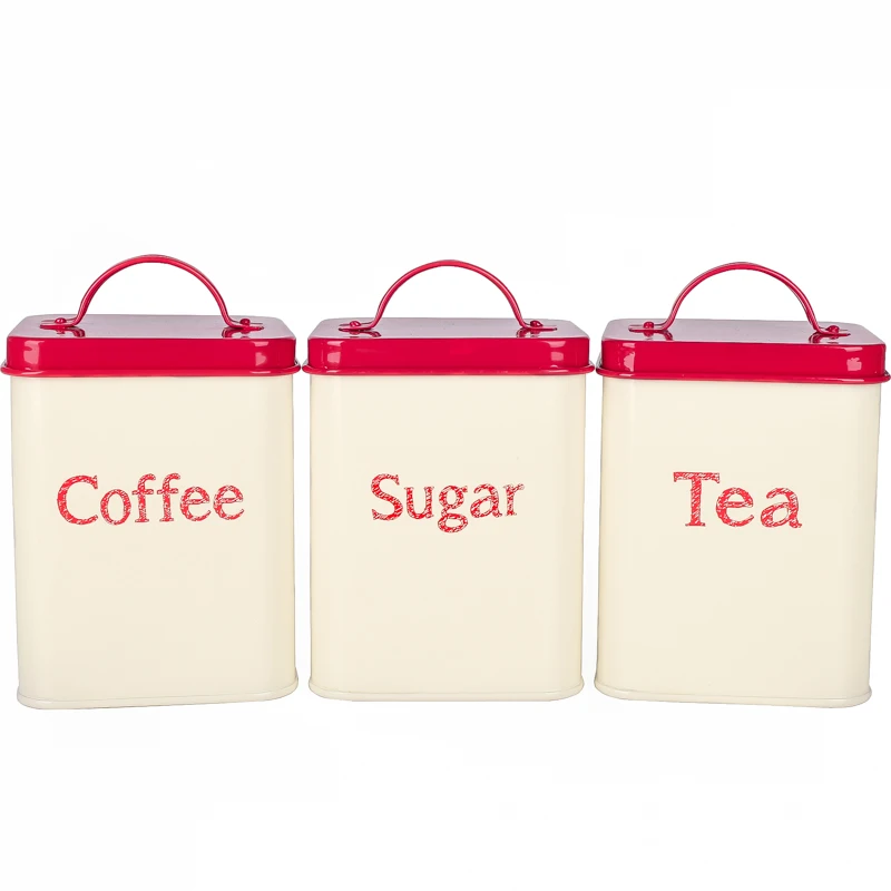 3 шт./компл. Кофе-сахар-Чай покрытые боксы для хранения квадратный Танк набор Jar железа многофункциональная Бытовая утепленные высокого каче... 3 шт./компл. Кофе-сахар-Чай покрытые боксы для хранения квадратный Танк набор Jar железа многофункциональная Бытовая утепленные высокого каче...