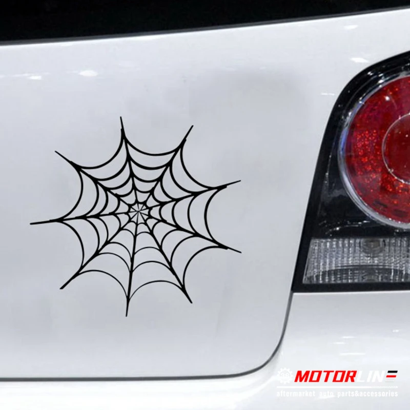 

Spider web Cobweb Decal Sticker Car Vinyl pick size color no background