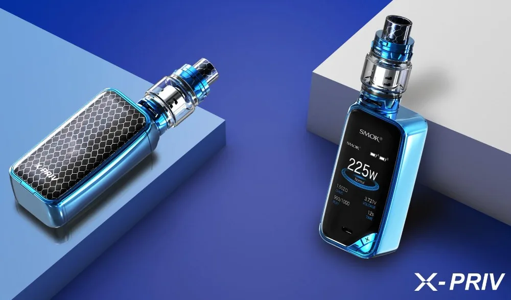 SMOK X-PRIV набор электронных сигарет 225 Вт X PRIV Box Mod с TFV12 Prince Tank 8 мл испаритель VAPE SMOK XPRIV Kit