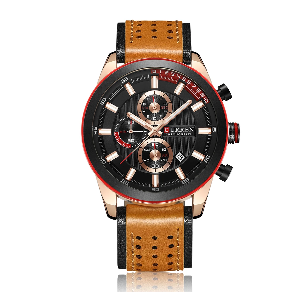 

Curren 8292 Quartz Analog Mens Watches Casual Business Watch Men Sport Wrist Watch Relogio Masculino Clock Best Gift for Men