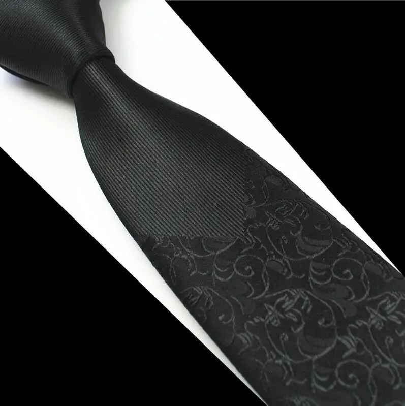 RBOCOTT Модный Узкий галстук 6 см шелковый галстук для мужчин 16 видов стилей ручной работы тонкий галстук синий и красный мужской галстук для свадебной вечеринки - Цвет: 10