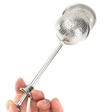 1 шт. многоразовые Нержавеющая сталь сетки Чай для заварки сетки свободные Чай мяч дома удобно необходимые фильтр Чай Leaf фильтр