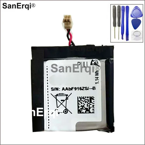 Sm-R750 Smart Watch Batteria Interna Per Samsung Galaxy Gear S Sm-R750 R750 Sostituzione Batteria Con Strumenti Gratuiti