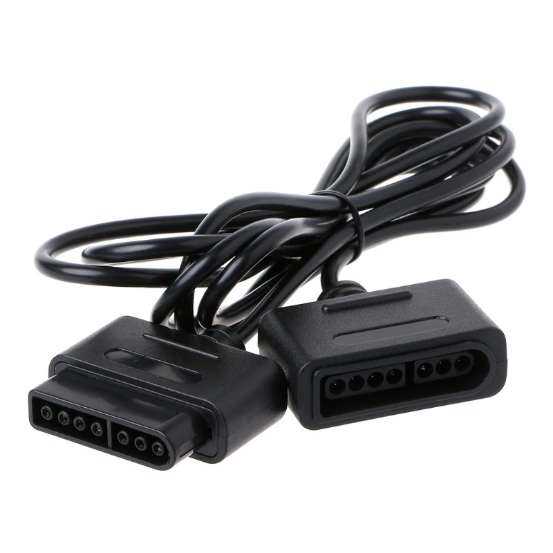 1.8m 5.91ft Extension Cable Cord For Nintendo SNES Controller Retro-Duo FC Twin | Электроника