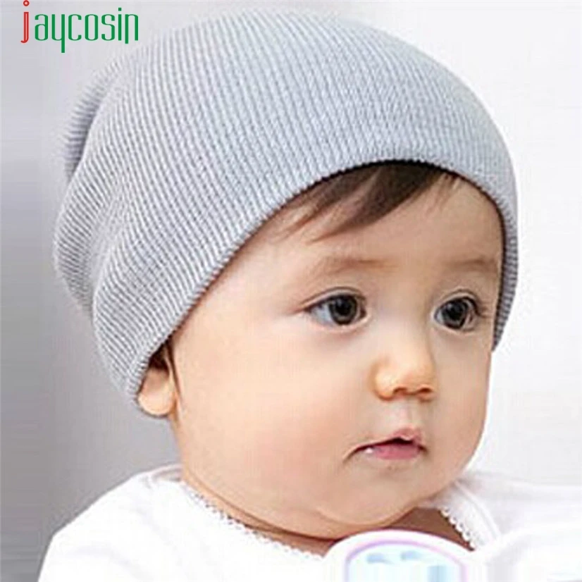 

JAYCOSIN Best seller drop ship Fashion Unisex Baby Beanie Boy Girls Soft Hat Children Winter Warm Kids Cap oct13
