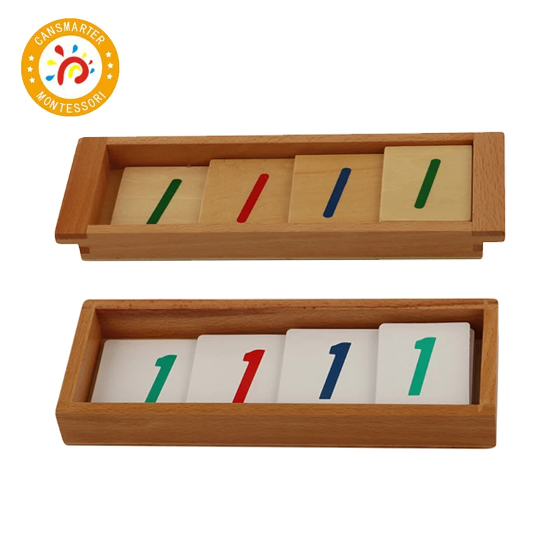 

Baby Toy Montessori Material Math Introduction to Decimal Symbol Wooden Learning Numbers Early Education Children Toy