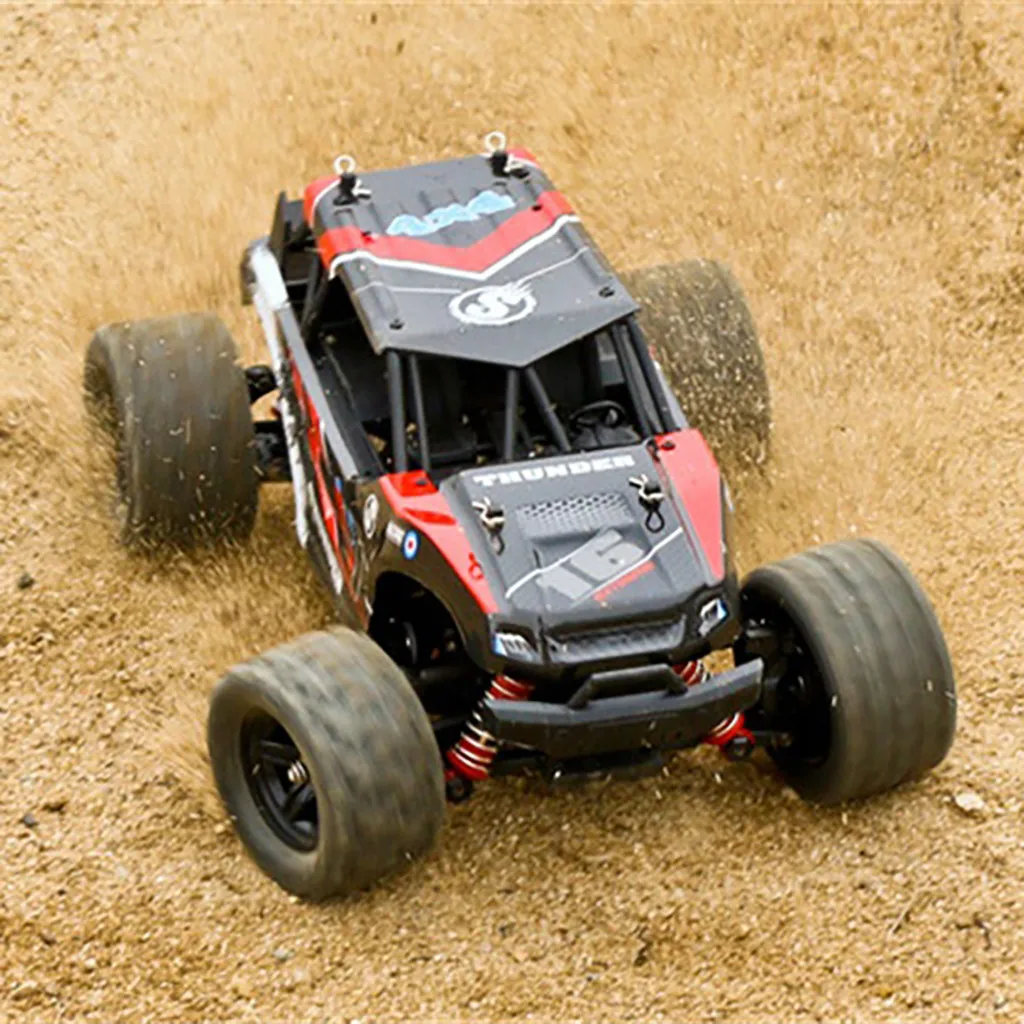 50 км/ч 1/18 Масштаб RC Автомобиль 2,4G 4WD высокая скорость Быстрый дистанционный контроль Большой трек
