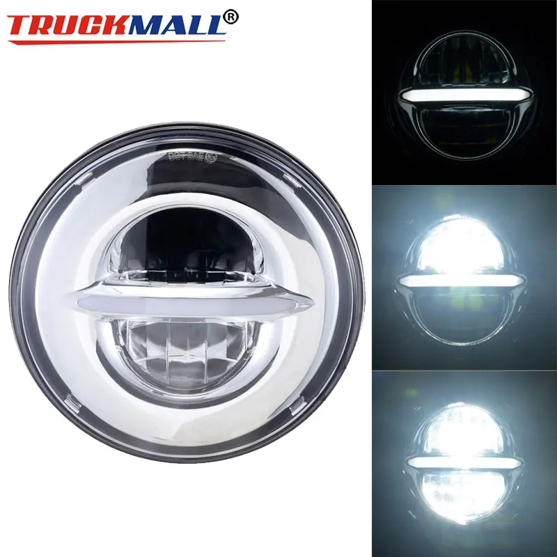 For dyna iron 883 sportster motorcycle 5.75Inch LED DRL Headlight