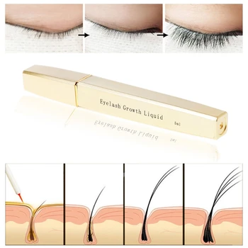 

5ml Fast Powerful Healthy Makeup Eyelash Growth Treatments Liquid Serum Enhancer Eye Lash Longer And Thicker 7-15 Days