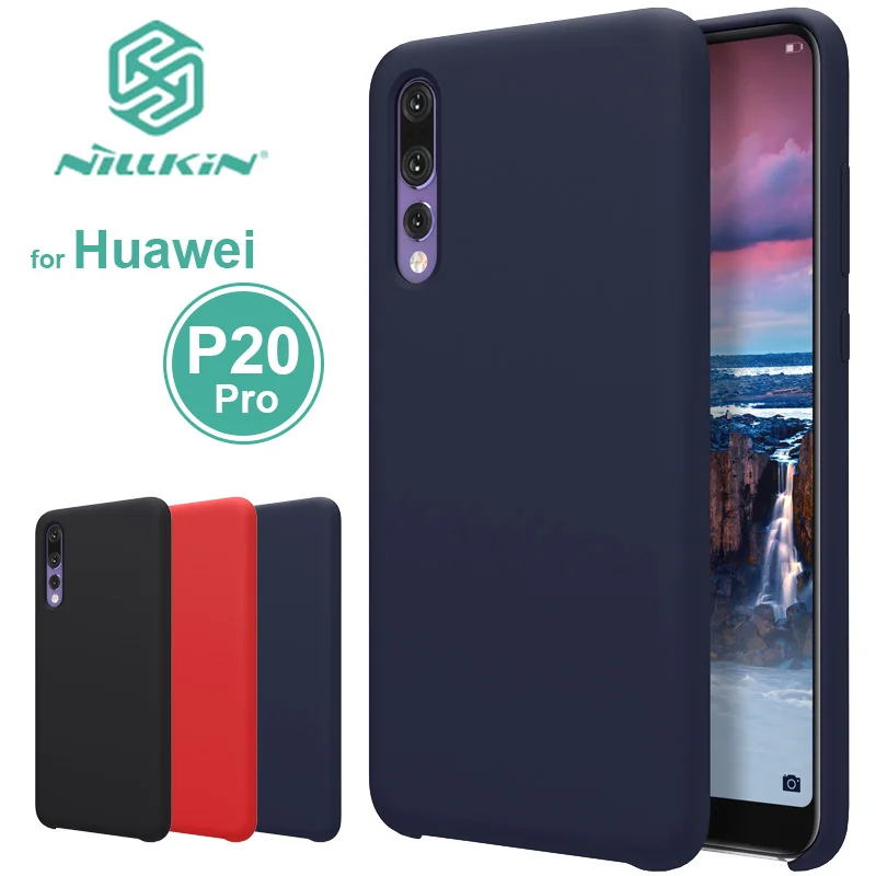 

for Huawei P20 Pro Case Nillkin Luxury Flex Pure Back Cover Case Ultra-Thin Capa for Huawei P20 Nilkin Soft Silicone Phone Case