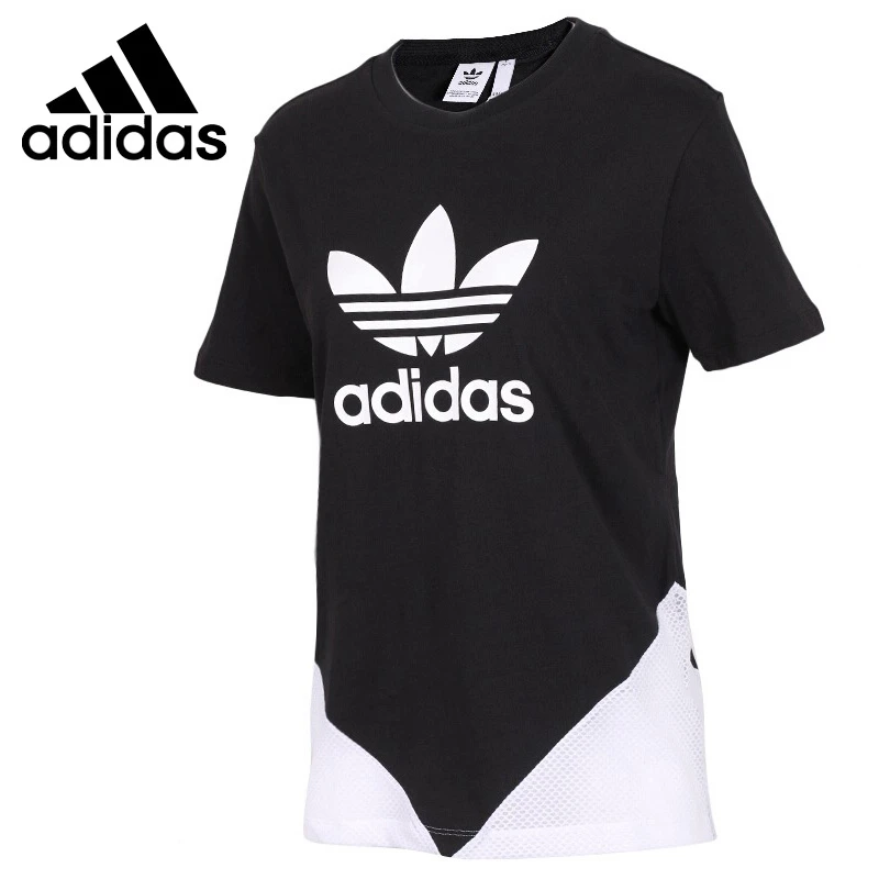 Novedad de 2018, Original, camisetas para mujer Adidas Originals CLDRO TREFOIL, ropa deportiva de de monopatinaje| - AliExpress