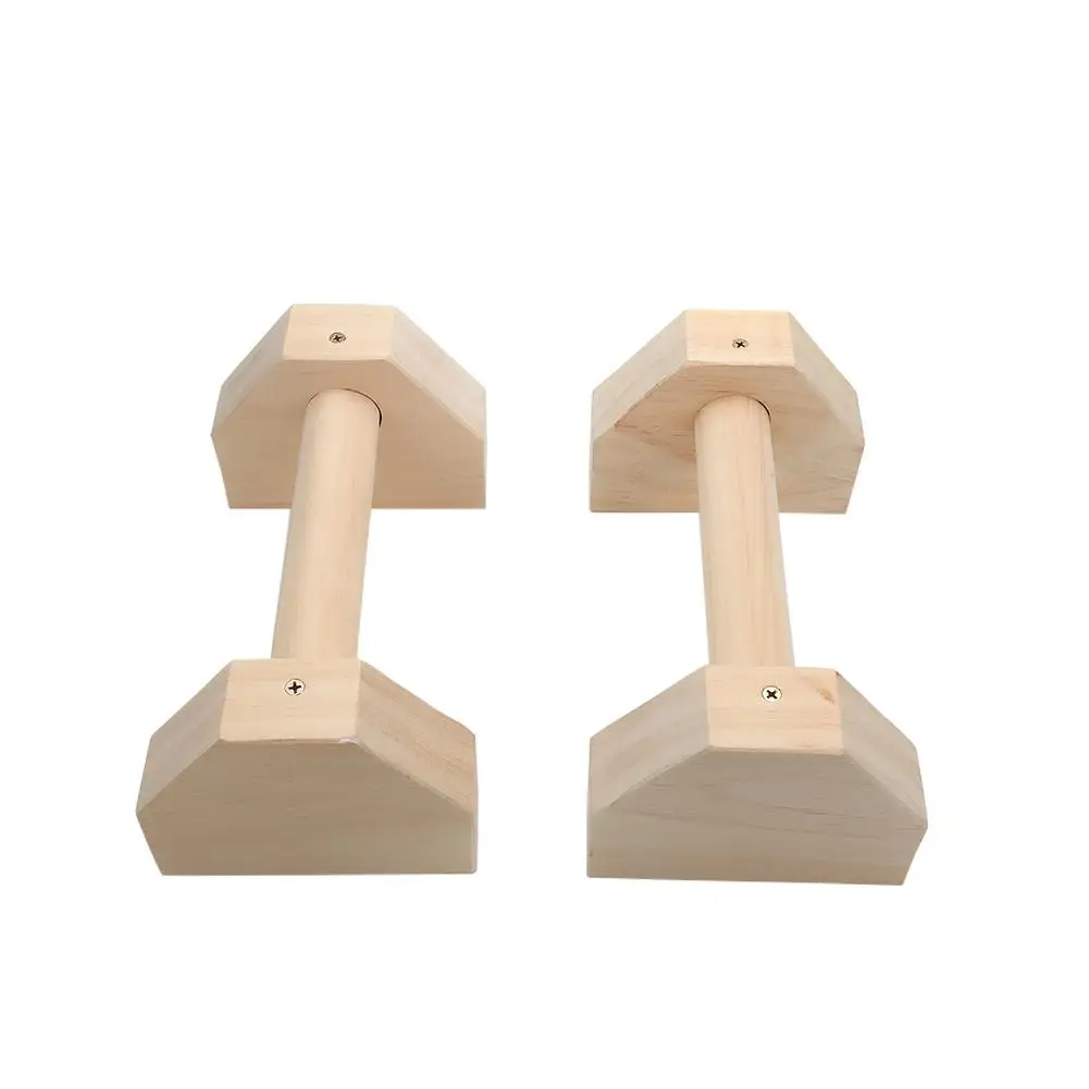 

Russian Style Stretch Stand Single Double Bars Calisthenics Handstand Personalised Bars Wooden Push-Ups Double Rod