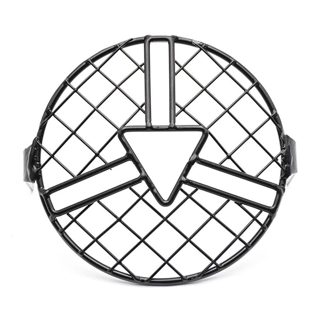 

Universal 7inch Motorcycle Front Headlight Lampshade Mesh Grill Cover Mask Protector Guard for CB400SS EN GN CG 125 250