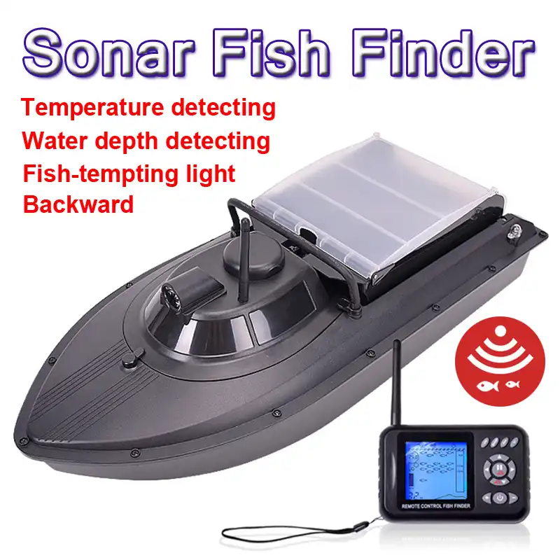 Rc Bait Boat With Fish Finder 2024