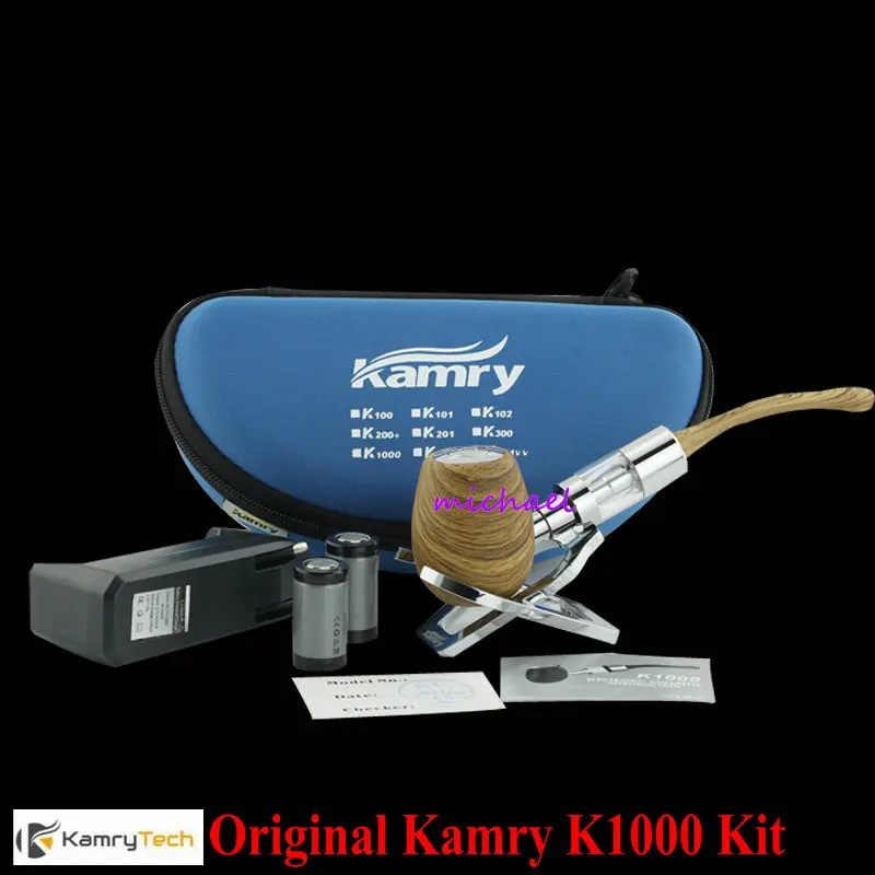 ==> [Free Shipping] Buy Best 100% Original Kamry K1000 E-Pipe kit 18350 Battery K1000 Atomizer e Pipe Mod Wooden Free Shipping Online with LOWEST Price