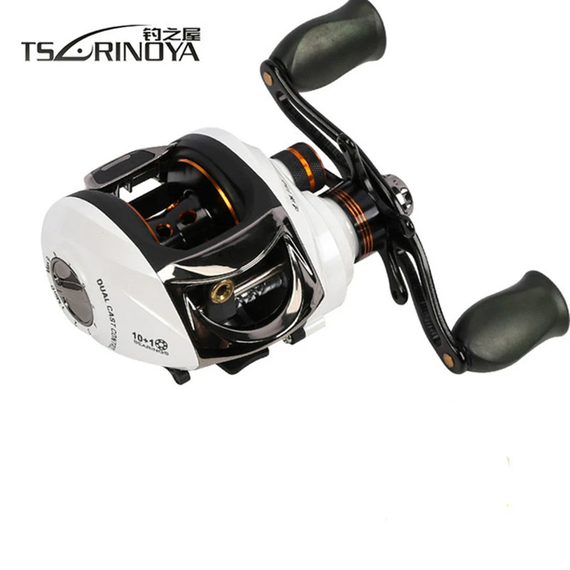 TSURINOYA литье Рыболовная катушка 6,3: 1/11BB/211 г Макс. Драг 5 кг приманка для приманки катушка Molinete Pesca Peche Carretilha круглая спираль