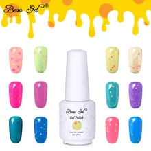 Beau гель для ногтей 8 мл сыр конфеты УФ-гель для ногтей отмачиваемый гель лак Полупостоянный лак для ногтей Polsih маникюрный лак